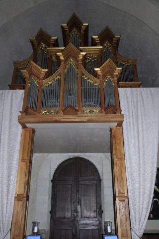 07. Saint-Pierre du Mont - orgue de l\'église [photo JPV]
